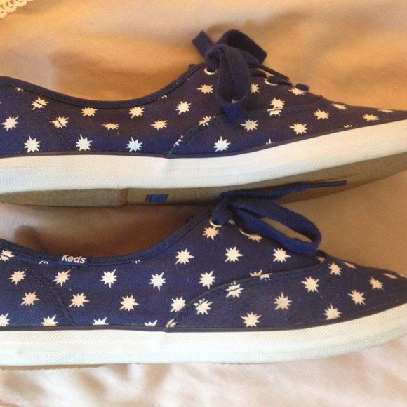 Keds blue Champion "Starburst" shoes - Picture 5 of 13